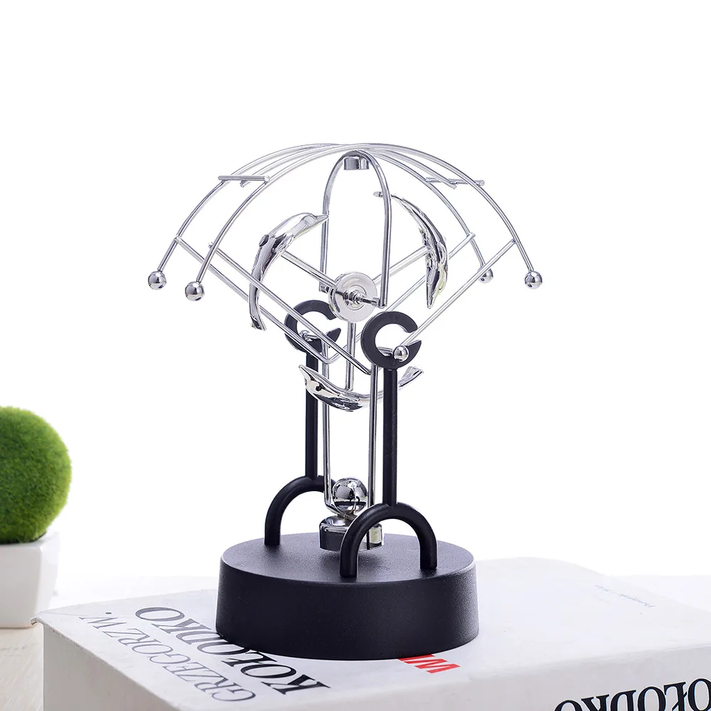 Buy Creative Balance Pendulum Swing Ball Desk Decoration Metal Physical Energy