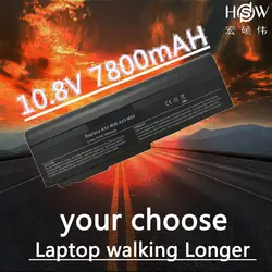 HSW ноутбука Батарея для Asus N53 A32 M50 M50s N53S N53SV A32-M50 A33-M50 Батарея L062066 L072051 L0790C6 15G10N373800 Батарея