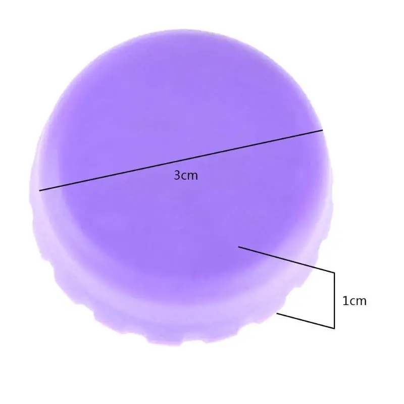 6 шт./партия, силиконовая крышка для пивной бутылки, крышка для всех видов напитков, крышка для барной посуды, кухонная Крышка для инструментов