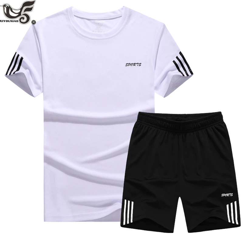 زائد حجم 7XL 8XL 9XL الصيف جديد الرجال السراويل رداء غير رسمية الرياضية رياضية الرجال مجموعات السراويل الذكور البلوز الرجال العلامة التجارية الم...
