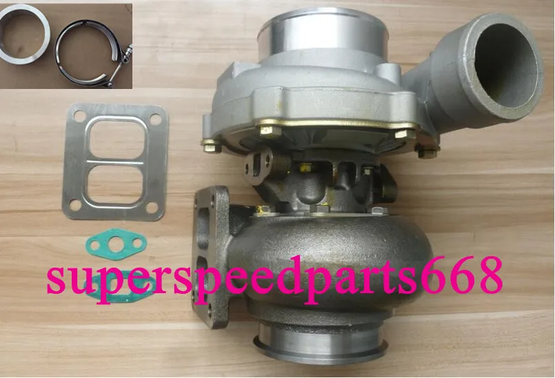 Турбокомпрессор GT45R GT45 A/R .70 .84 4 &quotV band с фланцевым зажимом T4 для воды и масла|turbo