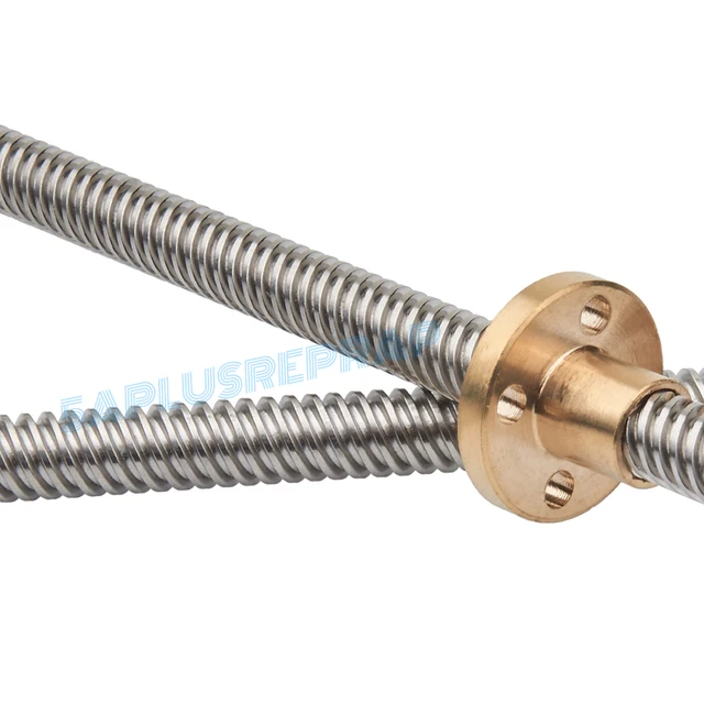 Lead Screw T8 1000mm Stainless Steel With Brass Nut Philippines