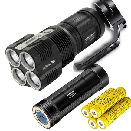 NITECORE TM28 крошечный Монстр Fashlight комплект 4* CREE XHP35 HI светодиодный Макс 6000лм 8 рабочих режимов расстояние луча 655 м NHM10 NBP68 - Испускаемый цвет: TM28 NHM10 NBP68