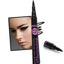 Черная жидкая Водонепроницаемая подводка для глаз Make Up beauty Comestics карандаш для глаз E1098