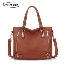 KYIDER 2019 New Leather Women's Handbag Luxury Women Shoulder Bags Designer Female Crossbody Messenger Bag Lady цена KYIDER 2019 New Leather Women's Handbag Luxury Women Shoulder Bags Designer Female Crossbody Messenger Bag Lady цены онлайн