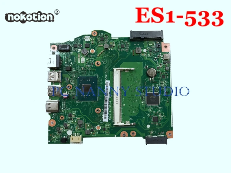 Pcnanny материнская плата B5W1A B7W1A LA-D641P для Aspire ES 15 ES1-533 N3350 1,1 ГГц DDR3L материнская плата для ноутбука