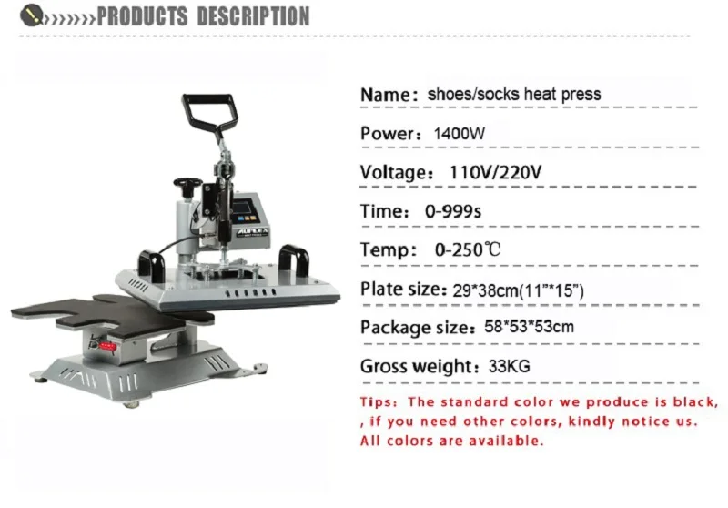 Auplex-AP1807-New-Arrival-Manual-Shoes-Socks (5)