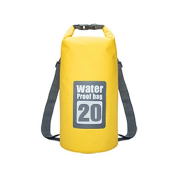 

20L Waterproof Bags Storage Dry Sack Bag For Canoe Kayak Rafting Outdoor Sport Swimming Bags Travel Kit Backpack