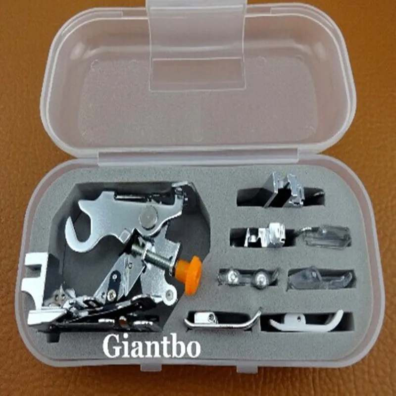 Low Shank High Shank Ruffler Snap On Adapter roller zigzag Quilting