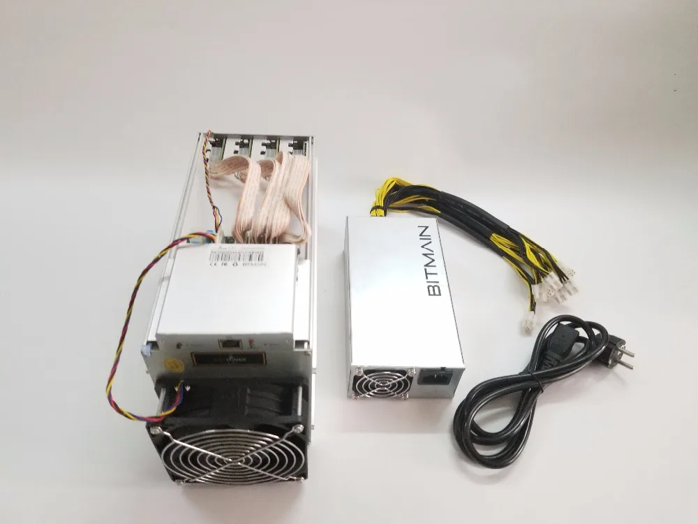 YUNHUI Scrypt Miner ANTMINER L3+ LTC 504M с BITMAIN APW7 1800W PSU Litecoin Mining Machine лучше, чем ANTMINER L3