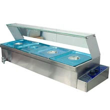 4-Pan(" глубокий) подогреватель пищи для буфета