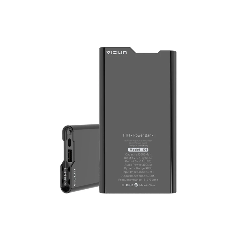LEORY 10000mah Headphone Earphone Amplifier HIFI Magic Sound Power DAC Decoding Portable Mobile Charging Treasure Two in One