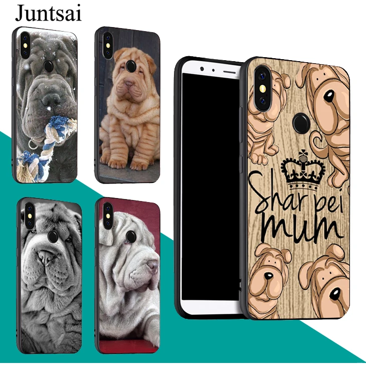 Чехол Shar Pei Dog щенок для Xiaomi Redmi Note 10 9 11 Pro 10S 9T Mi Lite 11T чехол POCO F3 M3 M4 X3 | Мобильные