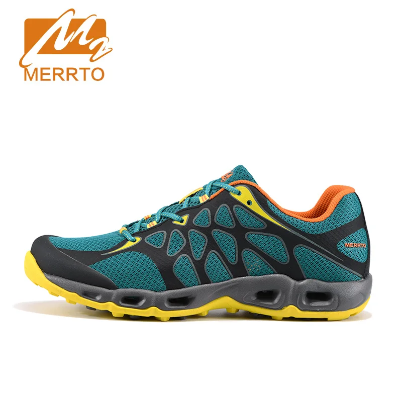 

MERRTO 2017 New Arrival Man Running Shoes Brand Outdoor Sports Shoes Lightweight Skidproof Comfortable Running Shoes #MT18652