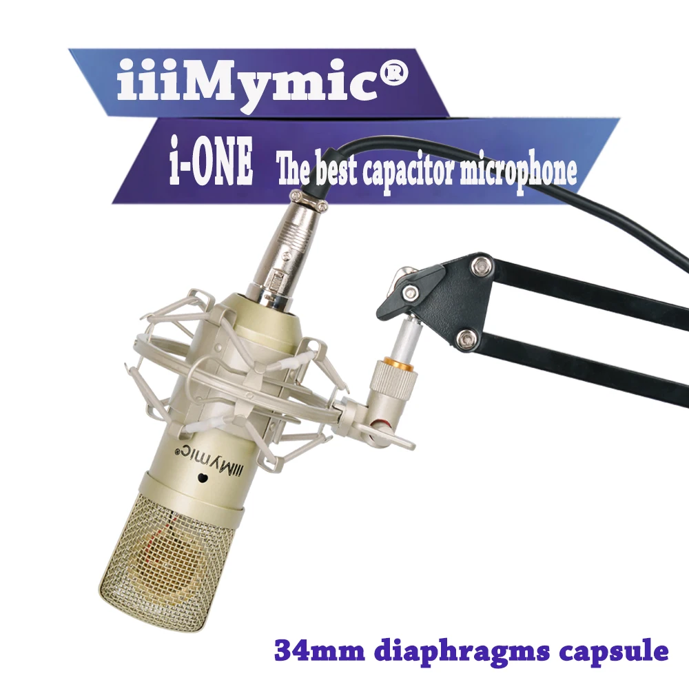 iiiMymic i ONE !! 34mm Large Diaphragm Professional Wired Condenser