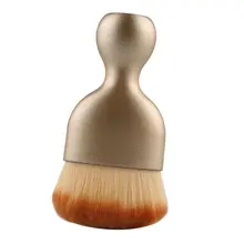 Pro Makeup Angled Round flat Top Brush for Foundation Powder Contour Brush Blush Blusher Blending Brush Cosmetic Beauty tool Pro Makeup Angled Round flat Top Brush for Foundation Powder Contour Brush Blush Blusher Blending Brush Cosmetic Beauty tool