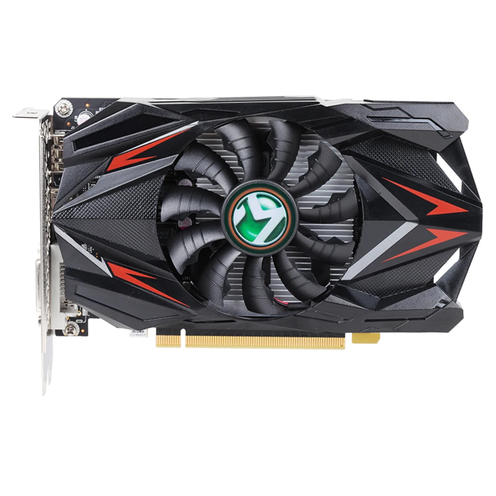 MAXSUN видеокарты GTX 1650 4G 128bit GDDR5 NVIDIA 8000 МГц 1485 HDMI+ DVI+ DP 12nm 896 единиц 75 Вт видеокарта для игр