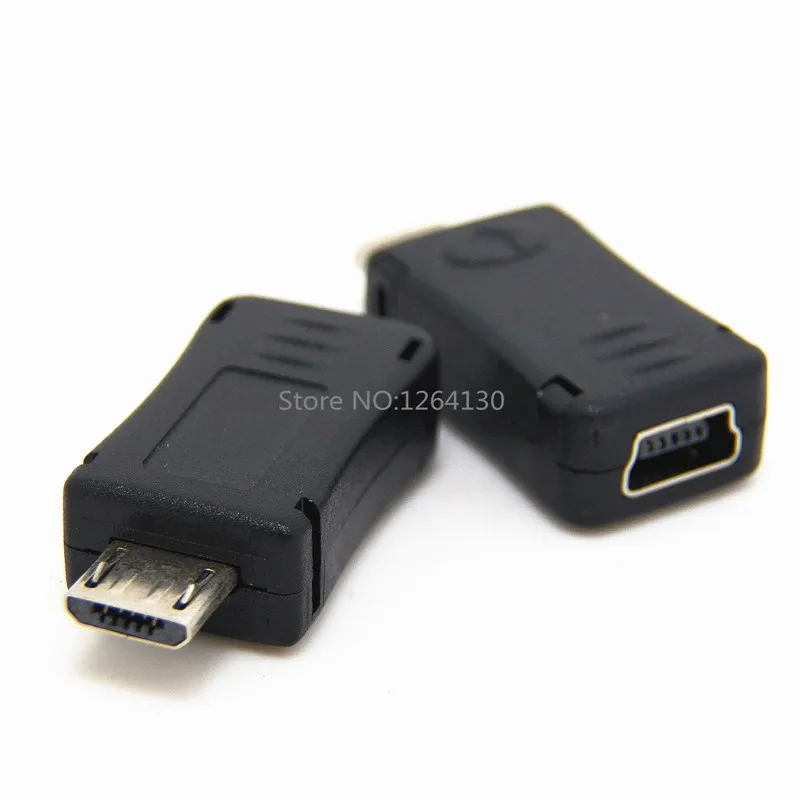 

Free Shipping Mini USB Female to Micro USB Male Charging data for Samsung Sony Android phone 2PCS/lot