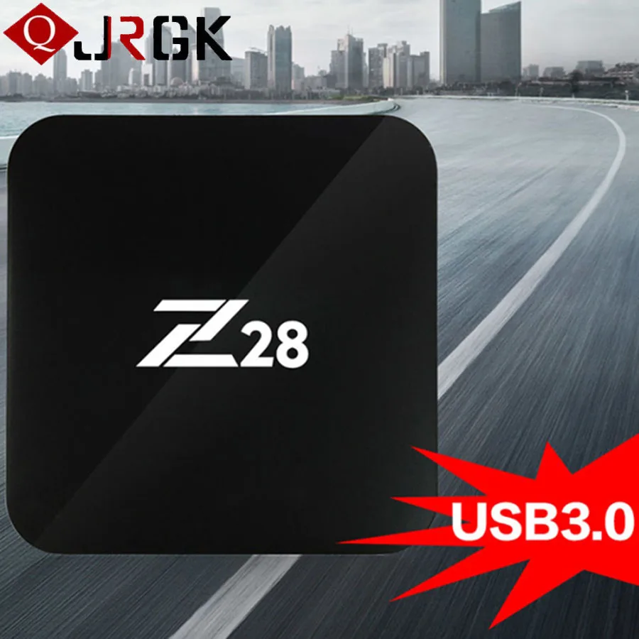 

Z28 Android Smart TV Box 2G 16G RK3328 Quad Core 64Bit Android 7.1 Boxes H.265 UHD 4K VP9 HDR 3D Media Player Set-top Box 1G 8G