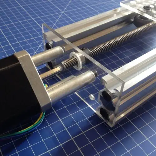 Funssor v-слот линейный привод комплект 100/200/300/400/500/1000 мм путешествия для Reprap 3D принтер CNC фрезерный станок части