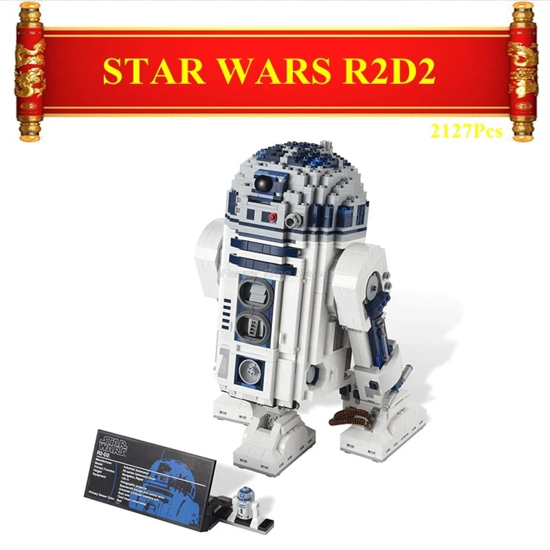 

Best Gifts Or Presents Compatible Legoing star wars R2D2 2127Pcs Bricks Model Building Blocks Toys for Children Legoing toy gift