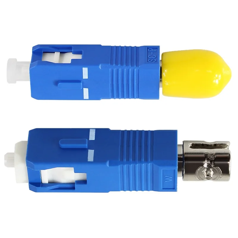 

2pcs/lot ST Female to SC Male Optical Fiber SM Hybrid Adapter