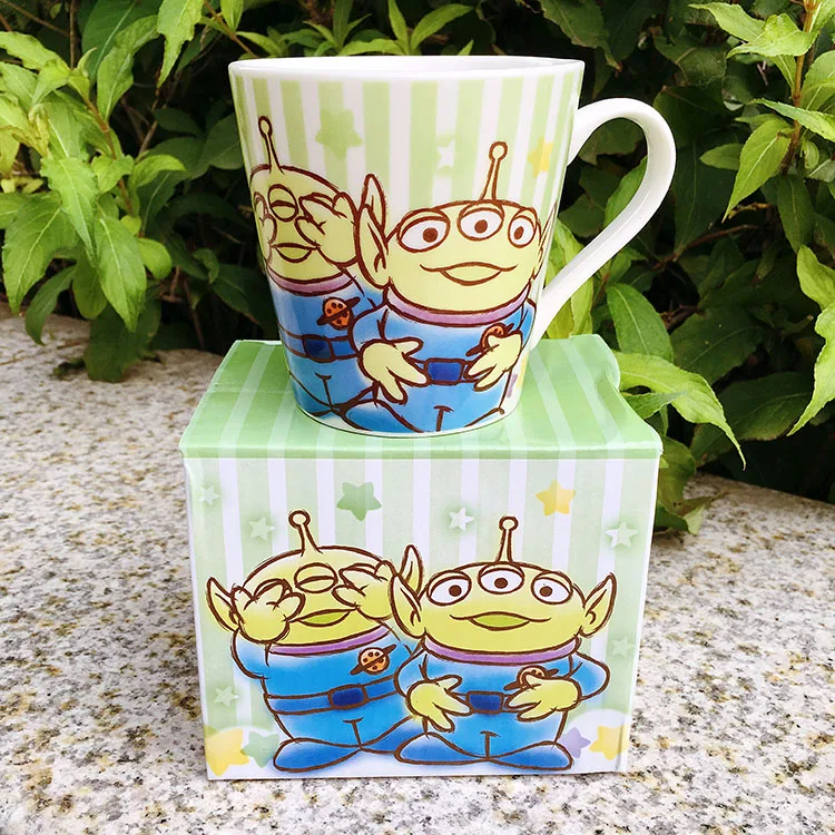 Милая инопланетянин Дональд чип N' Дейл керамическая кружка, кофейная кружка чашка подарок на день рождения с коробкой