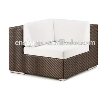 

Hot sale garden furniture modular chair wicker classic corner sofa