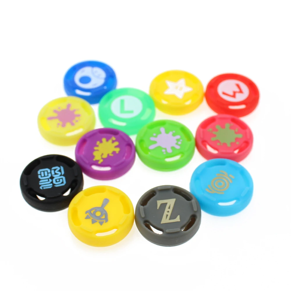 Silicone Analog Thumb Stick Grips Cap for Nintend Switch Pro Controller Sticks Skin PS4 Joystick Cover Game Accessories | Электроника