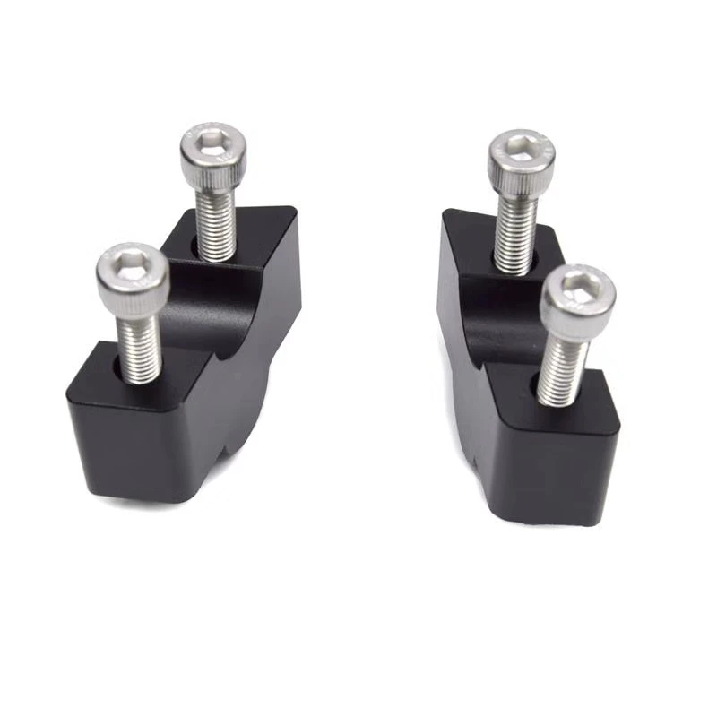 30MM for Kawasaki ER-6N ER6N ER 6N ER-6F Ninja 650 2012-2016  Z650 2017 Motorcycle Modified Handlebar Risers Height up Adapters (4)