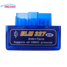 Супер Мини elm327 Bluetooth OBD2 V1.5 Elm 327 V 1,5 OBD 2 Автомобильный диагностический инструмент сканер Elm-327 OBDII адаптер автоматический диагностический инструмент