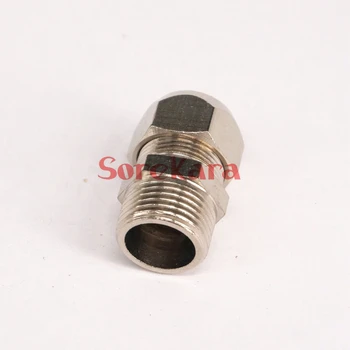 

5pcs 3/8" BSP Male Thread Brass Fit 12mm OD Tube Coupler Adapter Connector Compression fitting For Tubing