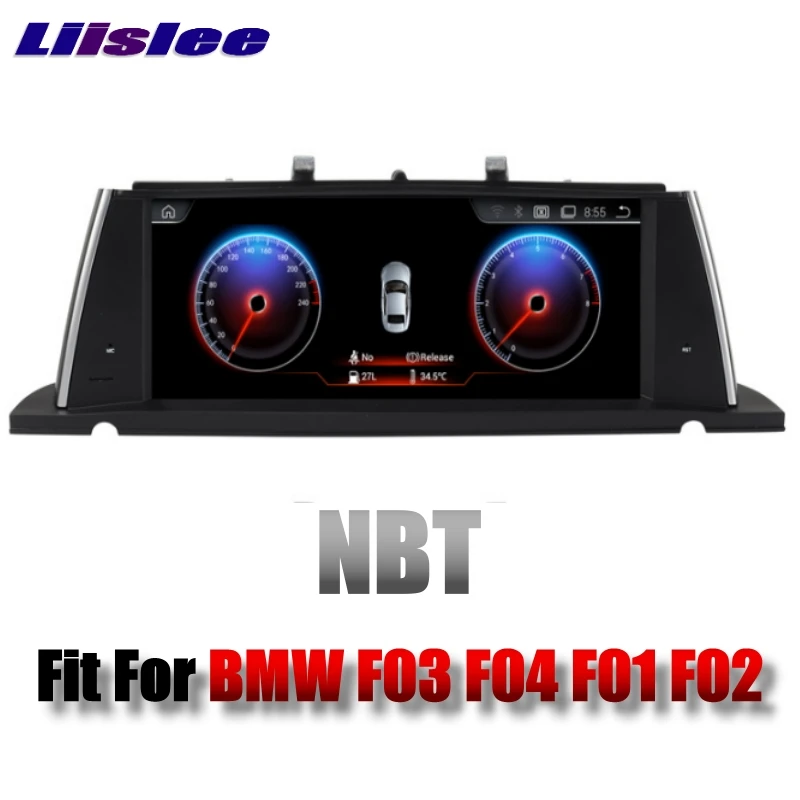 Clearance LiisLee Car Multimedia GPS Audio Hi-Fi Radio Stereo For BMW 7 Series F01 F02 F03 F04 Original NBT Style Navigation NAVI 8