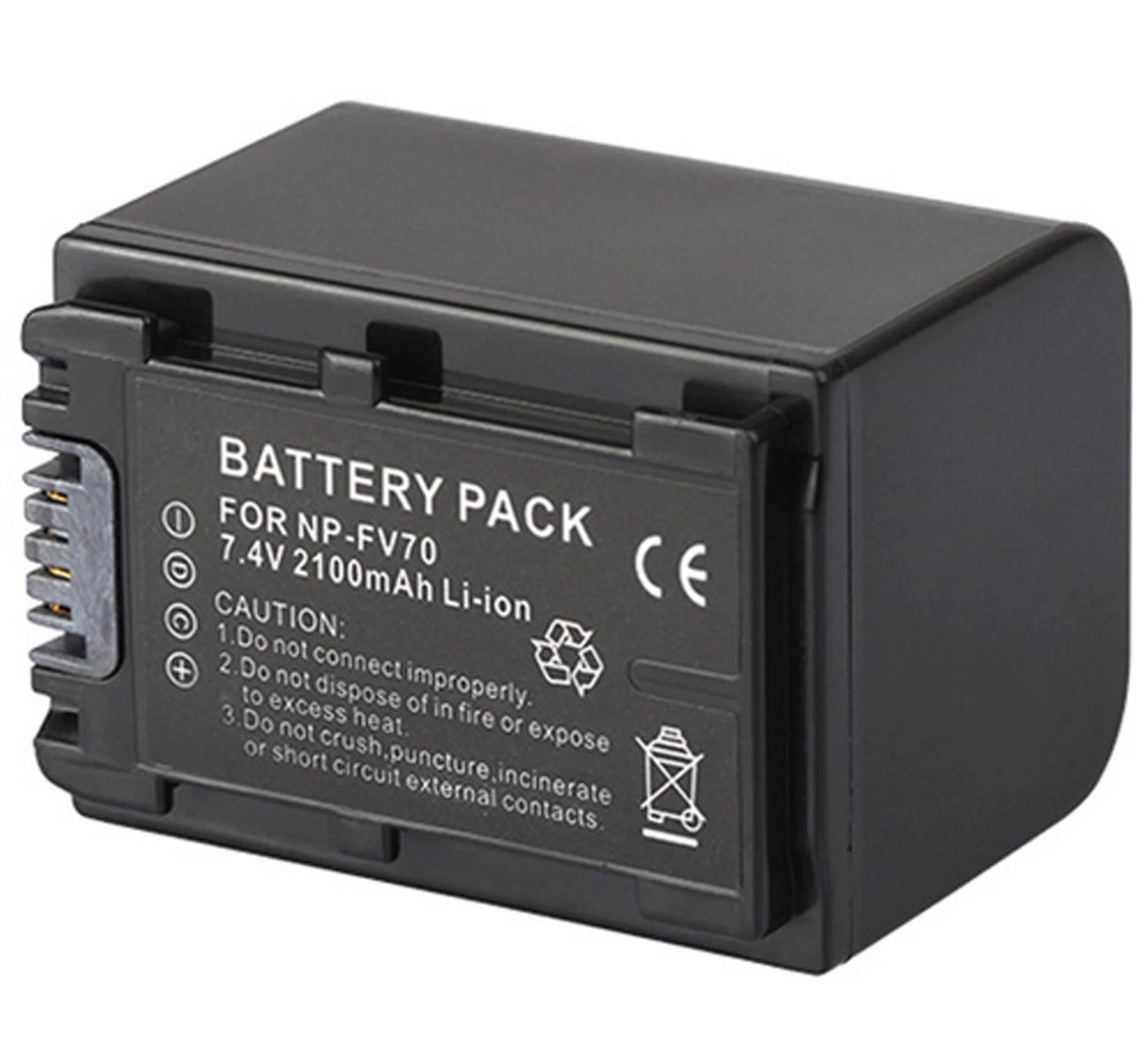 

NP-FV70 Battery Pack for Sony HXR-NX30, HXR-NX70, HXR-NX80, HXR-MC50, HXR-MC50U, HXR-MC50E, PXW-X70, PXW-Z90, PXW-Z90V Camcorder