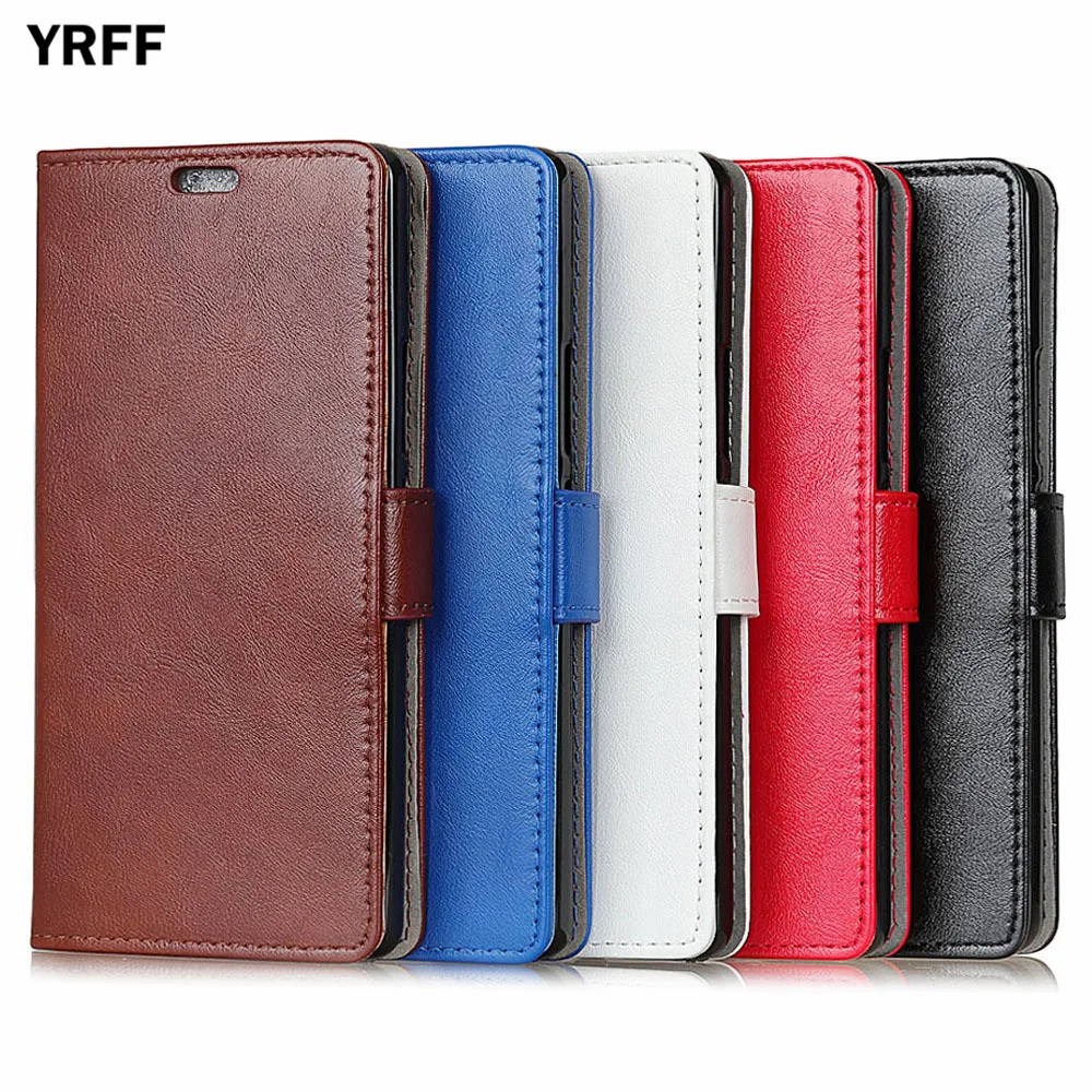 

YRFF Fashion Classic Flip Leather Phone Cases Cover For Blackberry Leap Case For Blackberry Keyone PRIV Wallet Case