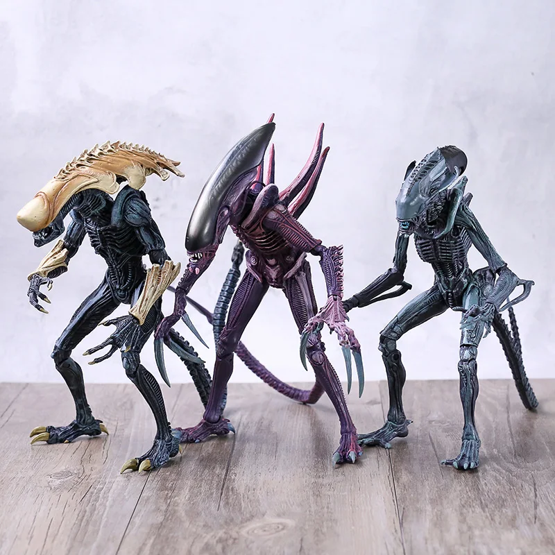 Alien VS. Экшн фигурка из ПВХ Хищник AVP арахиноид/хризалис/бритвенные когти