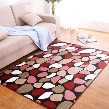 

Free shipping 80 x120cm Thicken bedroom mats living room printing blankets home rugs bathroom toilet cushions door mat carpet