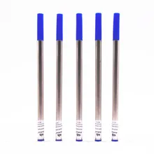Jinhao 5 шт. Расширенный Универсальный Синий чернила заправка чернил 0,5 мм перо-Роллер подходит для типов ручек