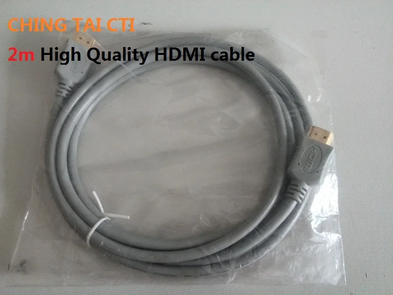 

2 meters High quality CHING TAI CTI HDMI Cable Gold Plated Connection 1080P