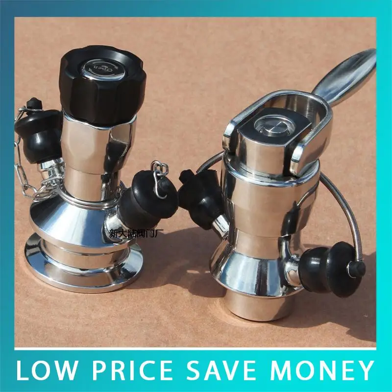 SS316L DN19 санитарный пробный клапан из нержавеющей стали, пищевой клапан