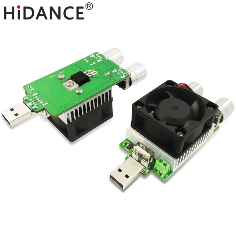 35W USB DC electronic Load resistor Discharge battery test capacity