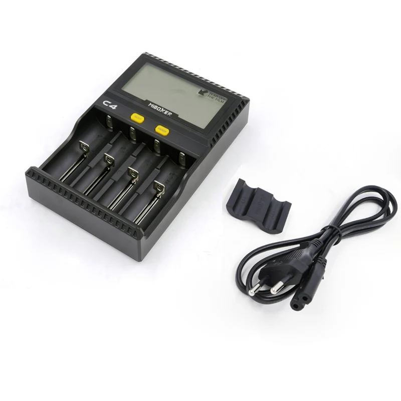 Original Miboxer Smart Lcd Torch Battery Charger For 26650 18650 18500