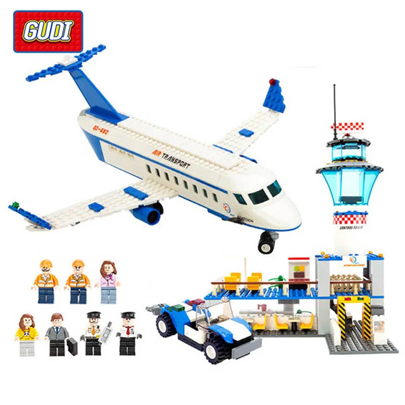 Gudi 8913 строительные блоки космические челночные совместимые с Legoed классические
