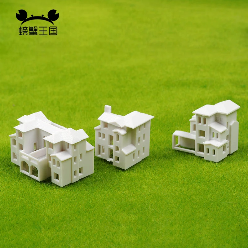

1:500 1:800 DIY building sand table model material Residential area high-rise residential building Translucent building