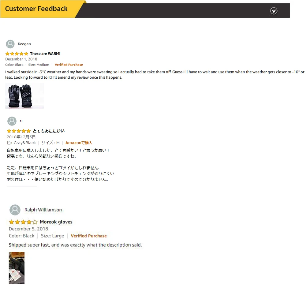 MOREOK Ski Gloves 3M Warm Full Finger Touch Screen Winter Cycling Gloves With Reflect Strip Biking Motorcycle Driving Glove Men