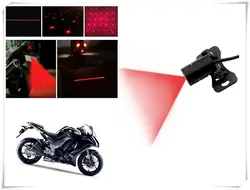 Автомобиль и мотоцикл светодио дный лазерной туман световой сигнал личности для Kawasaki NINJA 650R ER6F ER6N VERSYS (650cc) GTR1400 CONCOURS