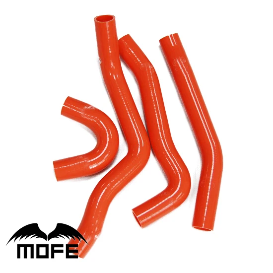 4 шт. силиконовые трубки для водонагревателя Mitsubishi Lancer EVO 10|hose kit|coolant hose kitsilicone kit |