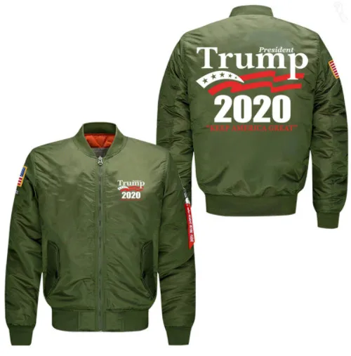 2020 President Trump Again Makes American Men Bomber Pilots Zipper ...