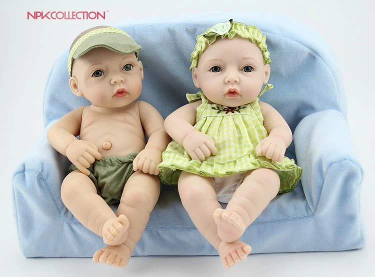 

NPK reborn doll with soft real gentle touch 12inch miniature preemie newborn baby doll soft silicone vinyl