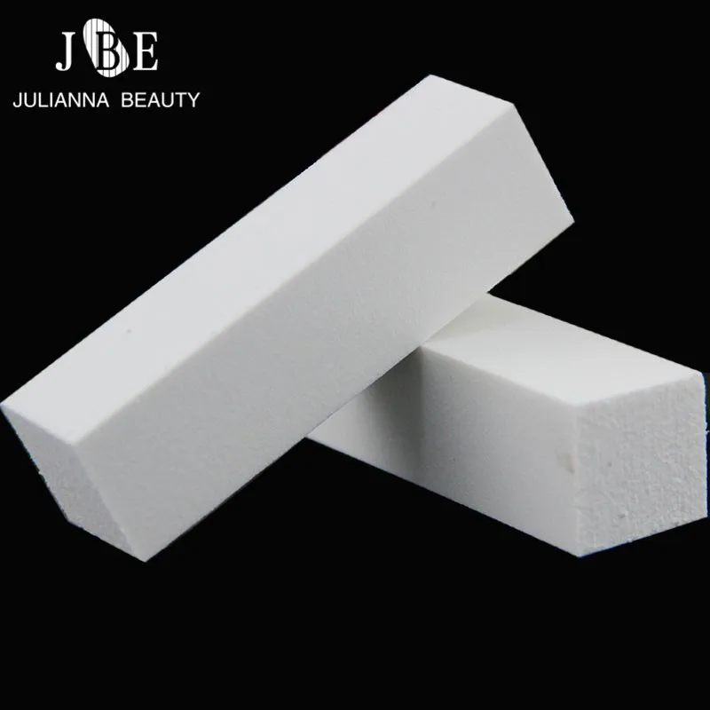 

4Pcs 4 Ways White Nail Buffer File Buffing Sanding Files Buffing Extensions Nail Art Buffer High-elastic NailFile Block Nail Tip